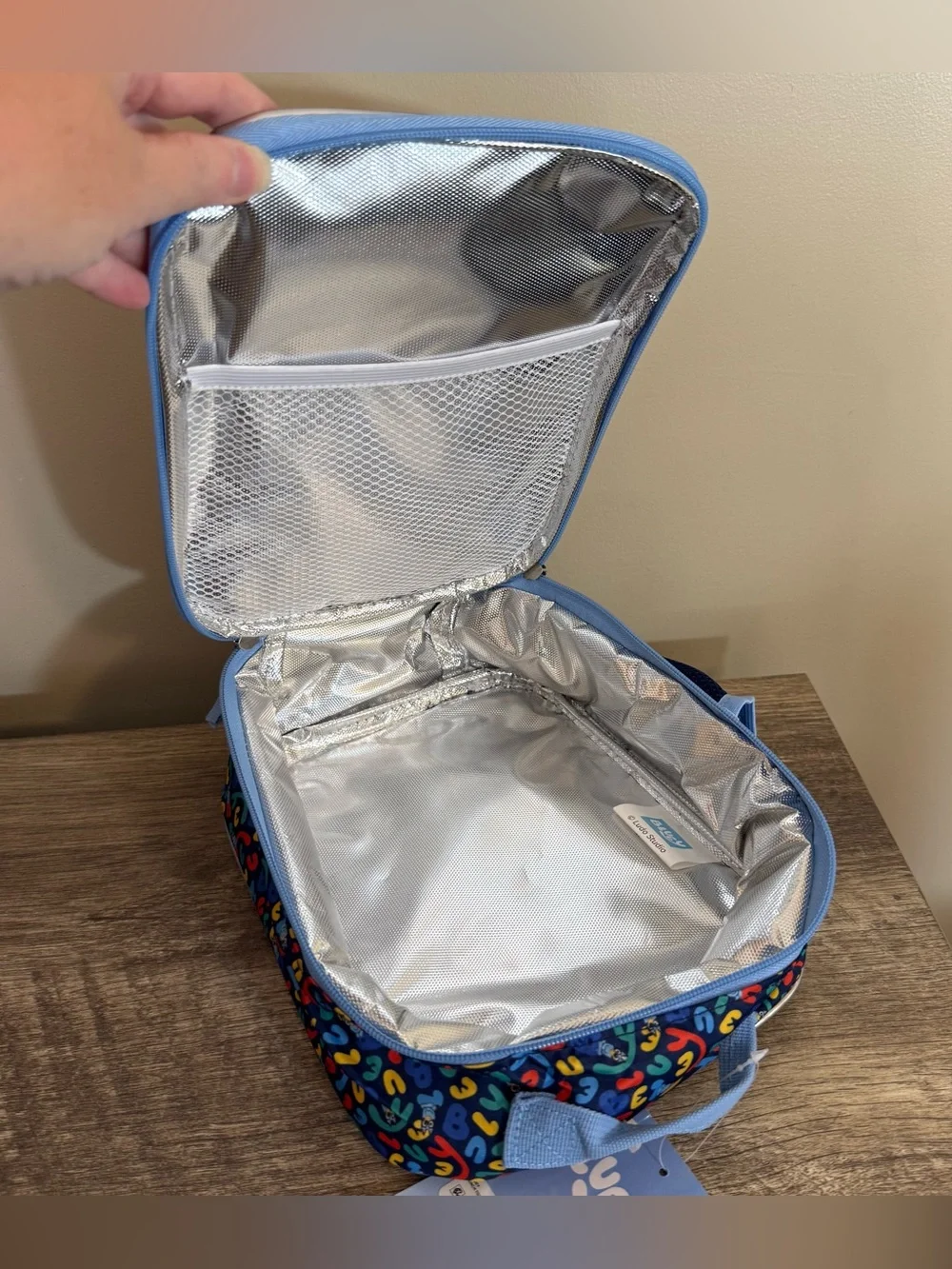 Bluey Sneakers Shoes Size 12 & Lunchbox NEW Back to School